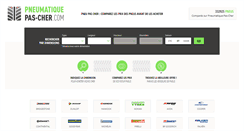 Desktop Screenshot of pneumatique-pas-cher.com